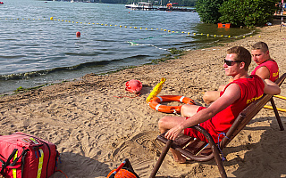 Zakaz kąpieli na Plaży Miejskiej w Olsztynie